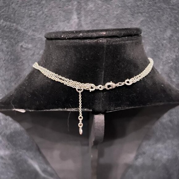 Chloe + Isabel 3 Silver Tone Chain Necklace - Picture 2 of 4